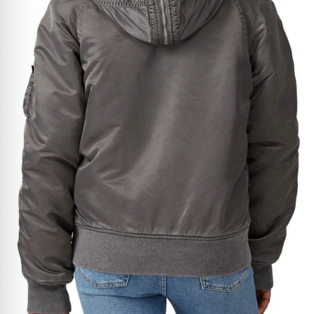 Alpha Industries Silver N-2B Battlewash Parka- Large - Picture 5 of 13